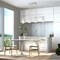 Designers Fountain Carmine 60 Watt 4 Light Brushed Nickel Pendant with Etched Glass Shade D239M-IS-BN - alternate 2